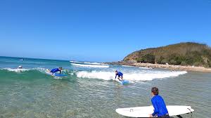 Beginner Surf Lessons in Scotts Head